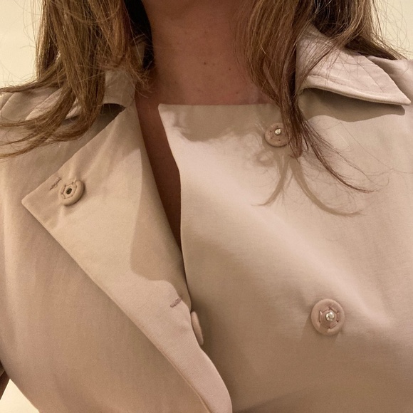 NEW Trench Coat MAX and Co (by MaxMara) with removable padded lining Size US6 - Picture 10 of 17